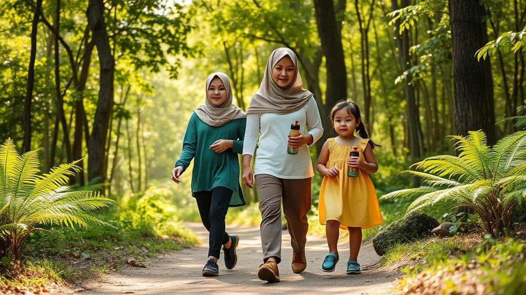 Aktiviti luar yang sihat untuk keseimbangan hidup