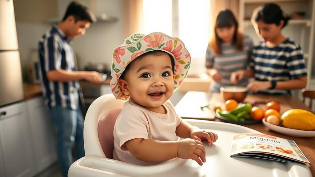 Bayi Sihat Dengan Pemakanan Yang Tepat